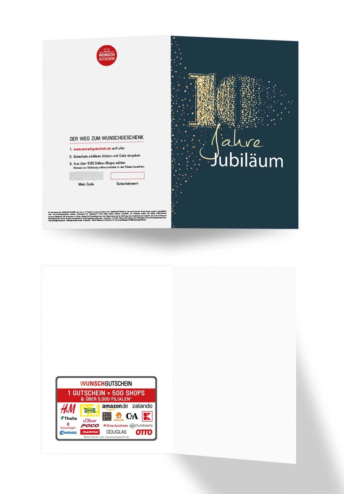 10 Jahre Jubiläum - Blau Gold - Image 3