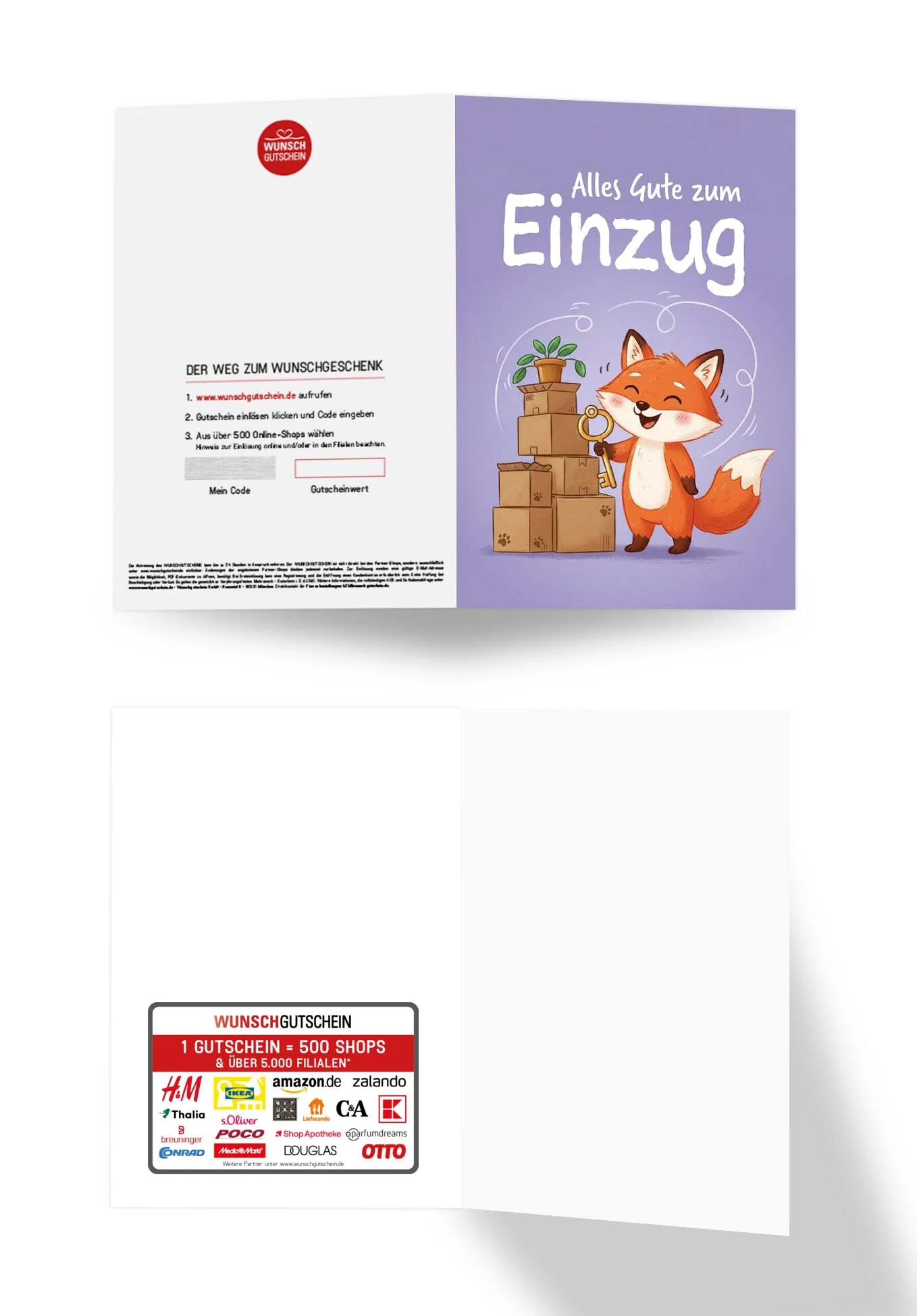 Alles Gute zum Einzug - Fuchs Lila - Image 3