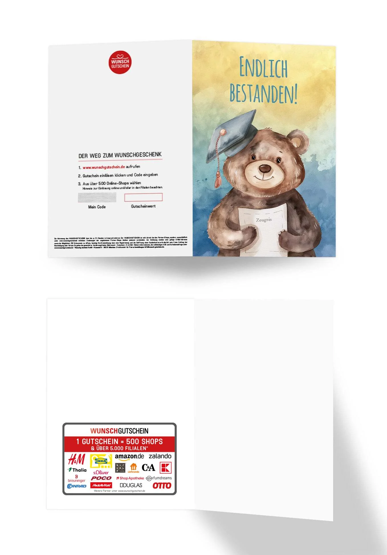 Endlich bestanden - Bär - Image 3