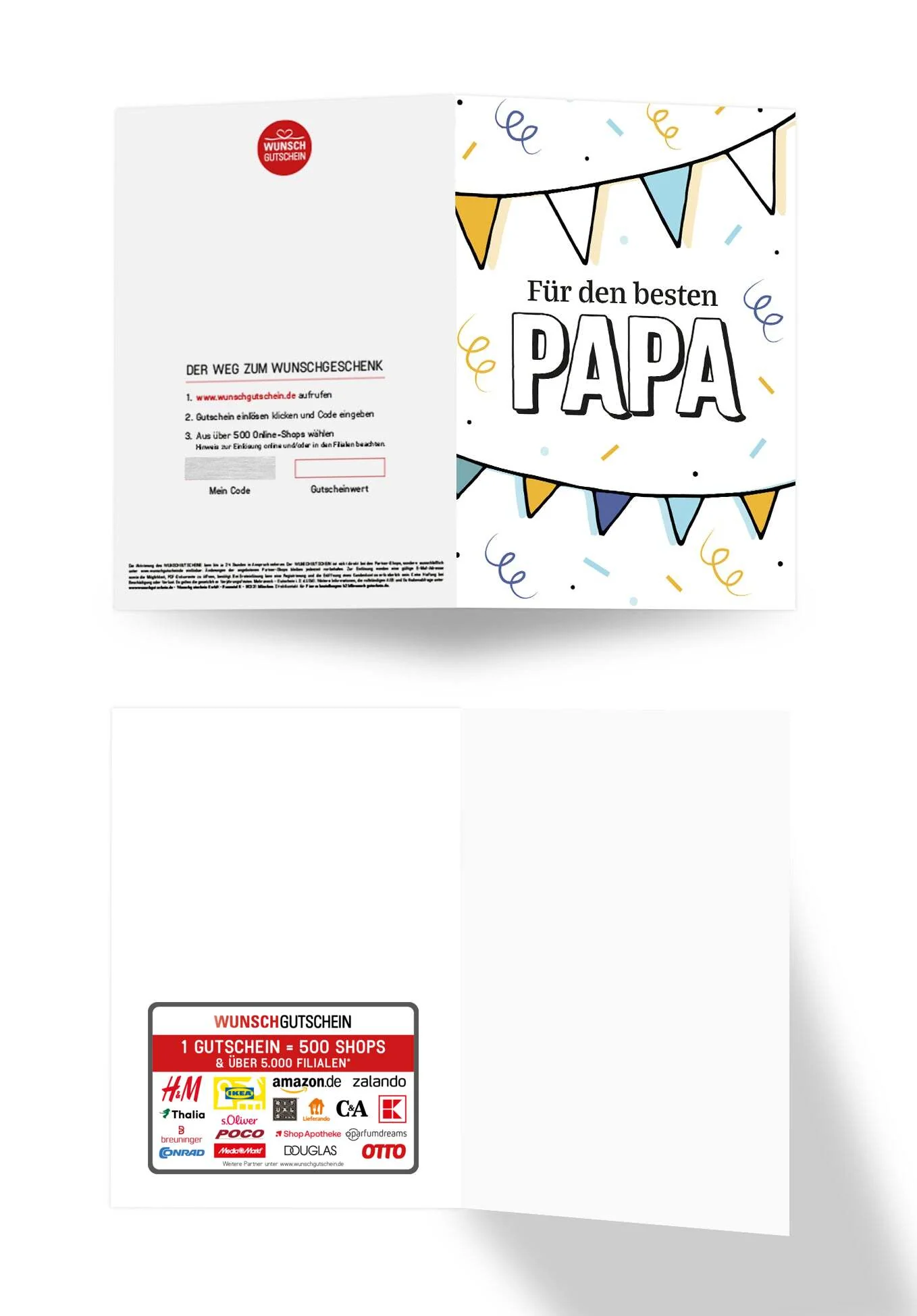 Für den besten Papa - Wimpelkette - Image 3