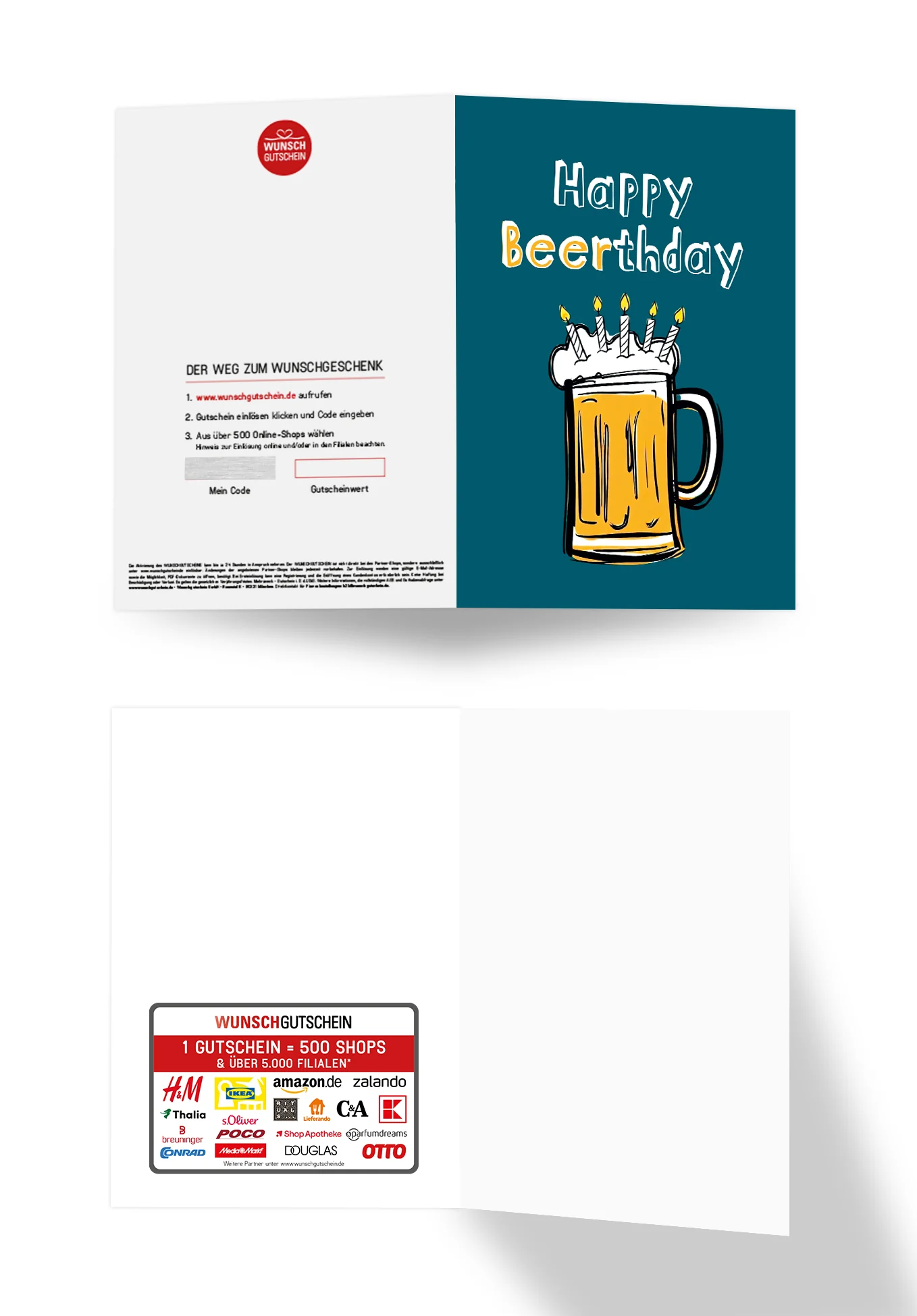 Happy Beerthday - Bierkrug mit Kerzen - Image 3