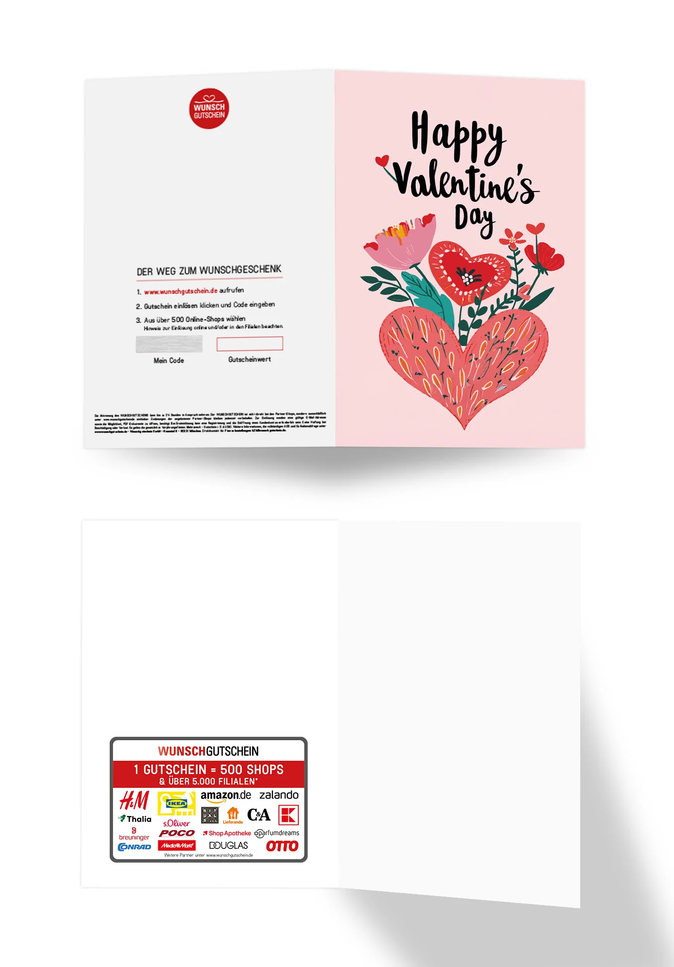Happy Valentine's Day - Herz und Blumen - Image 3