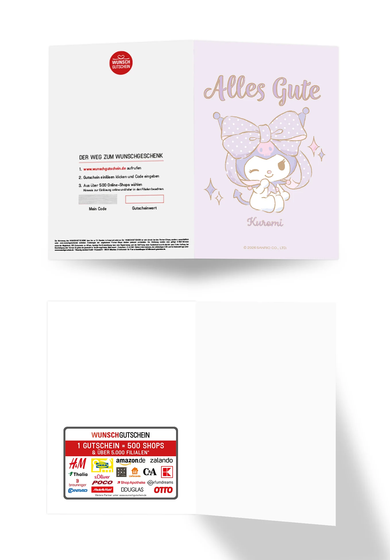 Hello Kitty - Alles Gute - Kuromi Lila - Image 3