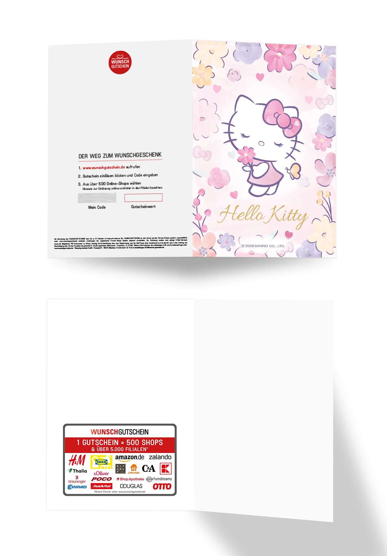 Hello Kitty - Blumenrahmen - Image 3
