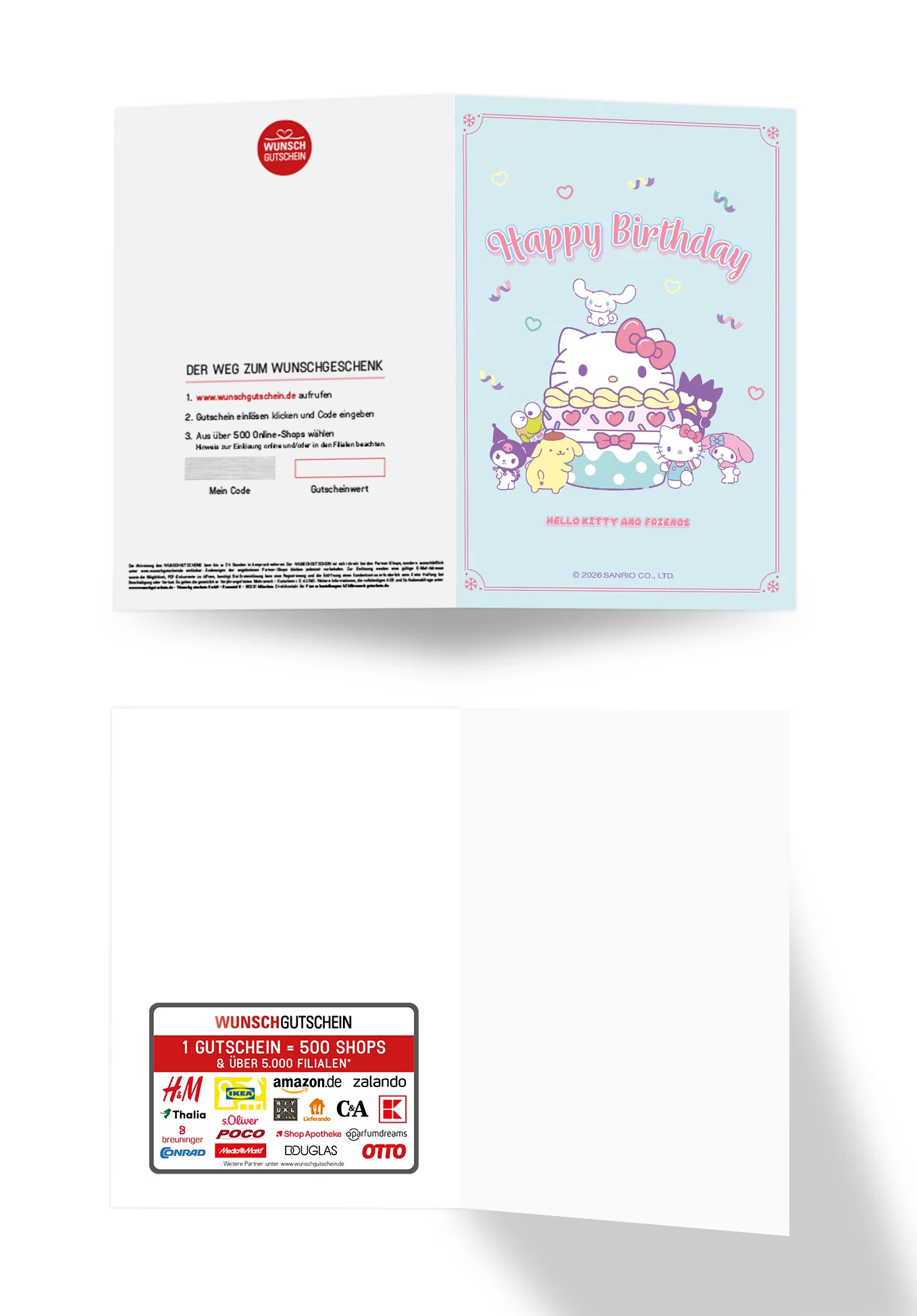 Hello Kitty - Happy Birthday - Hellblau - Image 3