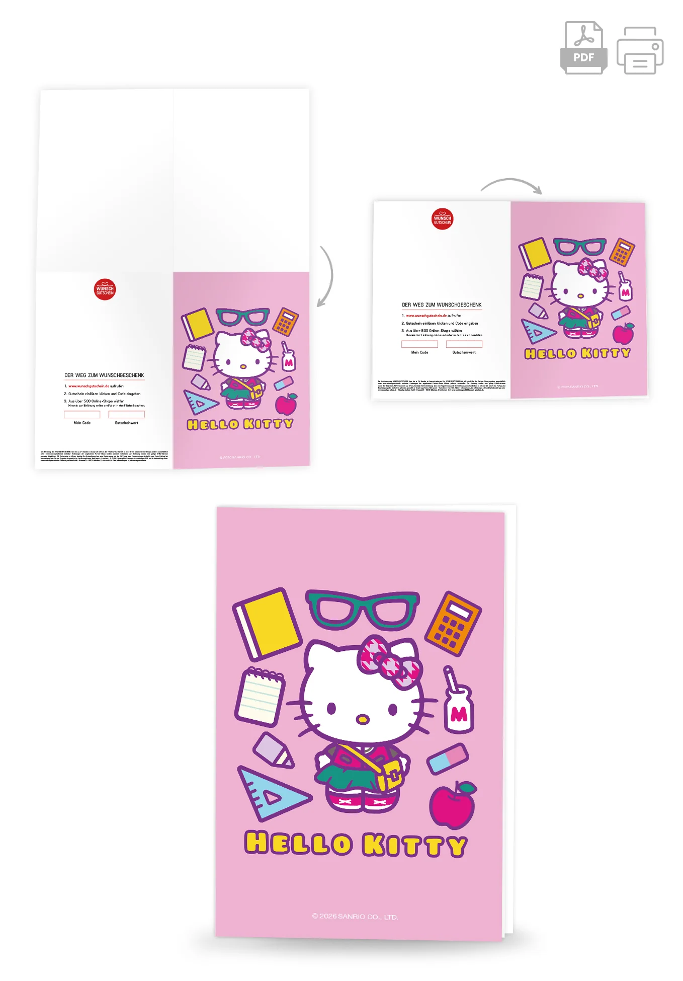 Hello Kitty - Schulsachen Pink - Image 4