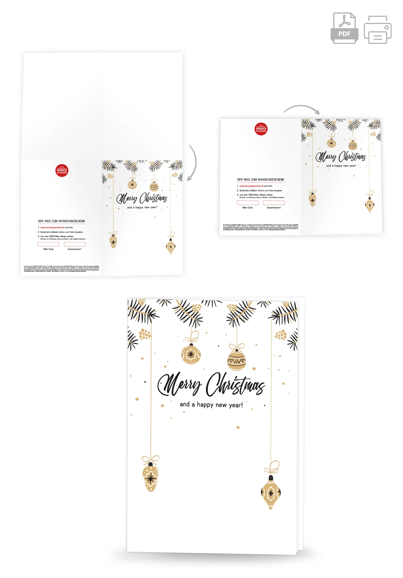 Merry Christmas - Christbaumkugel - Image 4
