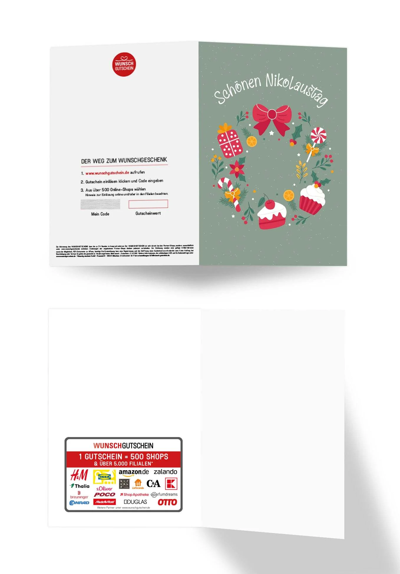 Schönen Nikolaustag - Kranz Süßigkeiten - Image 3