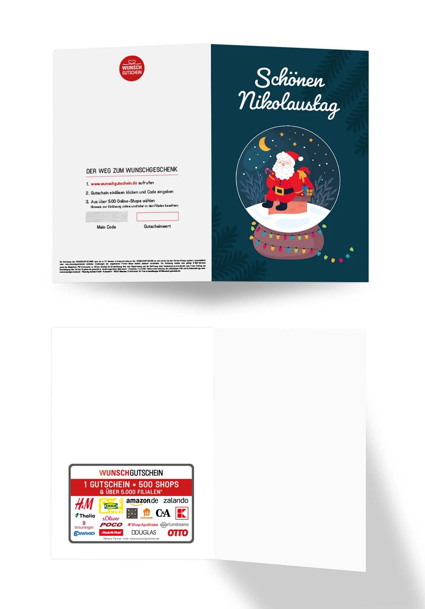 Schönen Nikolaustag - Nikolaus Schneekugel - Image 3