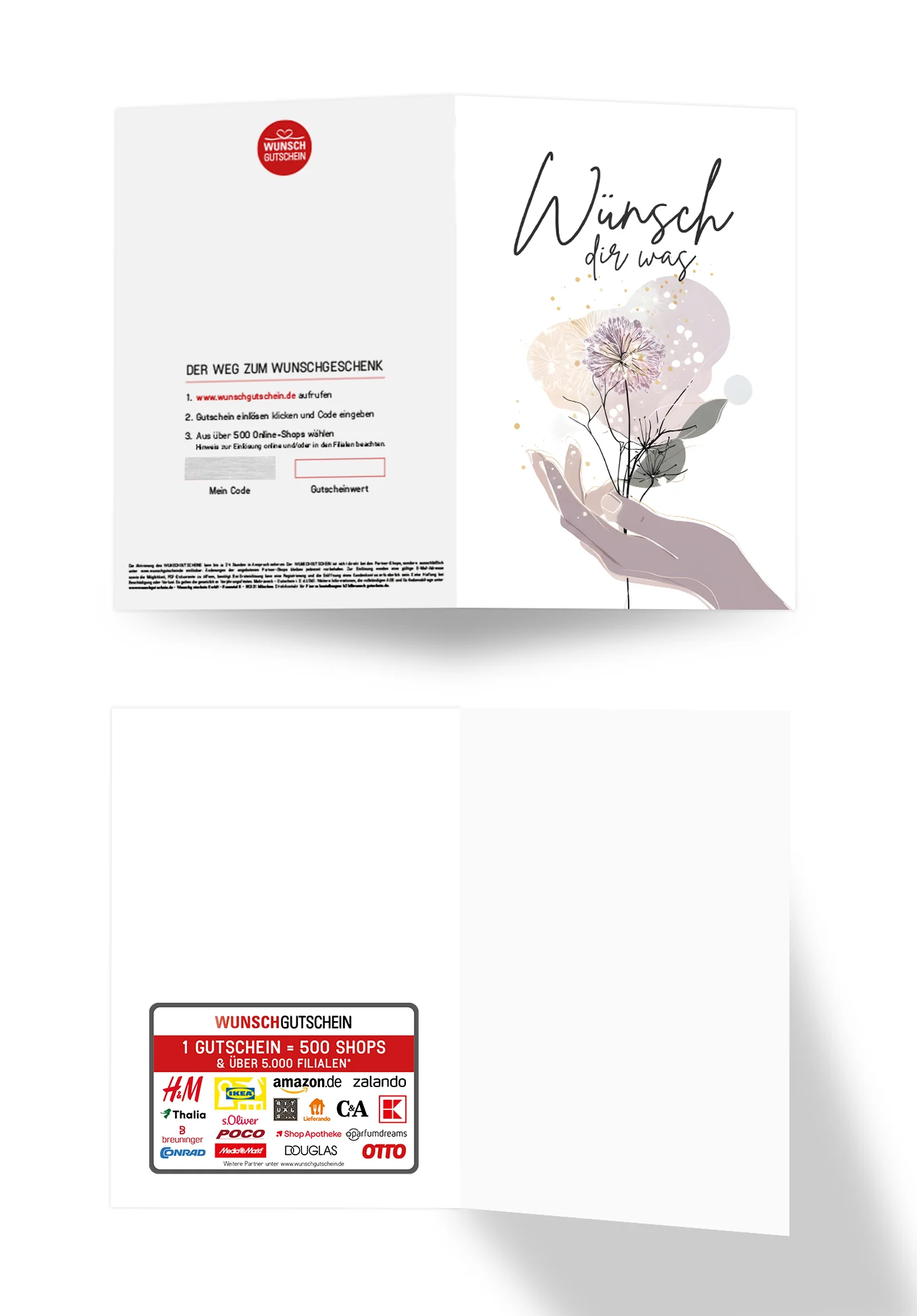 Wünsch dir was - Blume und Hand - Image 3