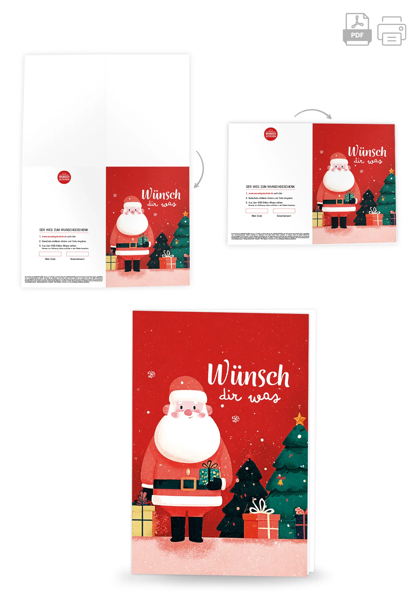 Wünsch dir was - Weihnachtsmann Rot - Image 4