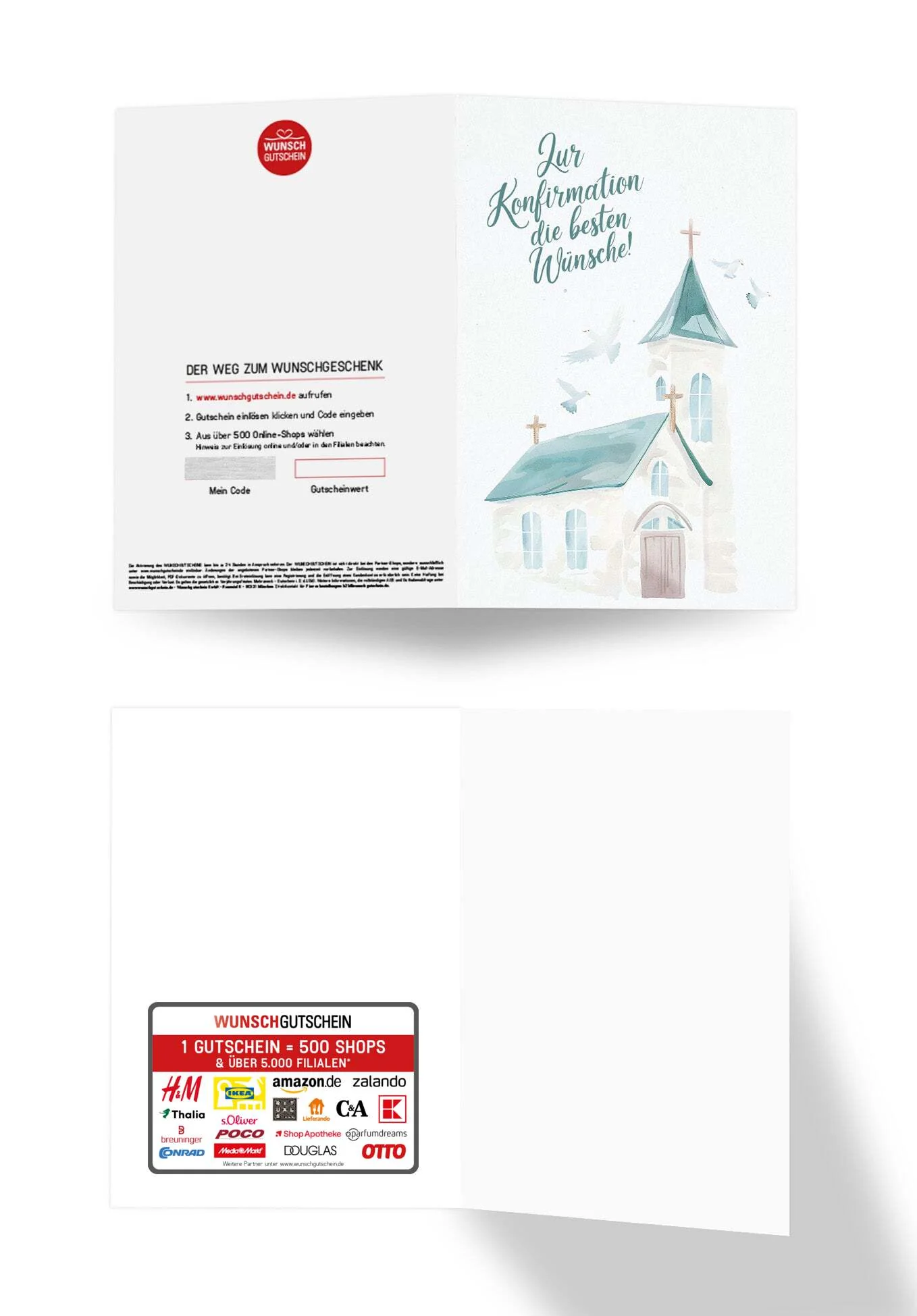 Zur Konfirmation - Kirche Grün - Image 3